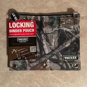 VAULTZ Locking Binder Pouch - Camo